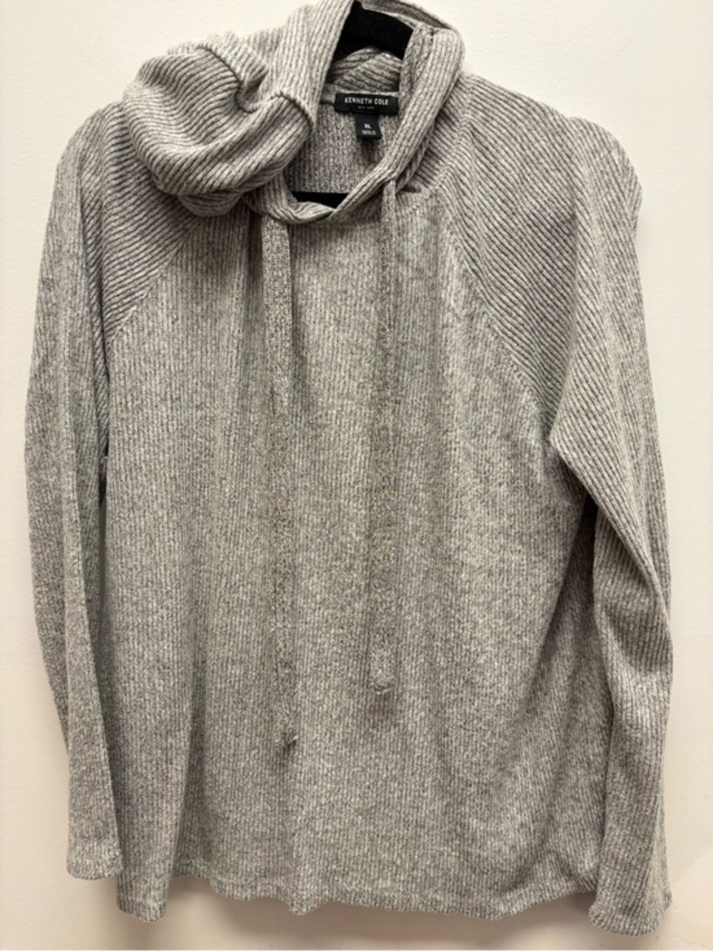 4 for $25 🤍 Kenneth Cole Hooded Ribbed Knit Pullover – Size XL 🤍